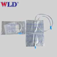 Frosted, transparent,translucence disposable medical urine bag