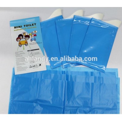 Miniature toilet emergency convenient urine bag for male and female, the old and young